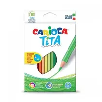 Carioca 42877 Lapiz de Color Tita 18 PZS