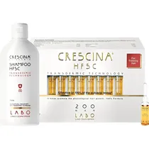 Kit Tratamento para Crescimento Capilar Labo Cosprophar Crescina Loss HSFC-500 Man - 20 Ampolas + Shampoo 200ML