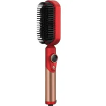 Escova Alisadora Enzo EN-4002 65W 2V - Red
