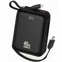 A'Gold Cargador Portatil Pro+ BTE-105 45W 10000MAH Negro