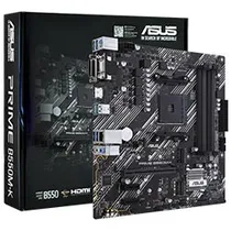Placa Mãe Asus Prime B550M-K Socket AM4 / VGA / DDR4