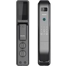 Fechadura Digital Philips DDL303-VP-5HWS Impressão Digital App - Cobre