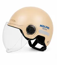 Capacete Midi Pro MDP-668 Bege