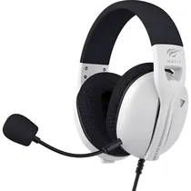 Fone de Ouvido Gamer Havit FUXI-H5D-N 3.5 MM - Preto/Branco