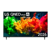 Smart TV LG Mini LED Ai QNED80 55QNED80BSG 55" 4K Ultra HD Webos - Preto