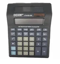 Calculadora Dexin BST GT-8122-120 Doble Pantalla Black