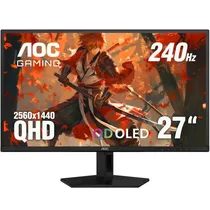 Monitor AOC Q27G41ZDF QD-Oled 27" QHD 240 HZ / 0.03 MS - Preto