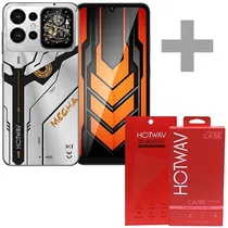 Celular Hotwav X100 Mecha Dual Sim de 128GB/6GB Ram de 6.75" 13MP/5MP - Mecha White + Capinha + Película