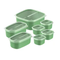 Conjunto de Potes Tramontina Mixcolor 7 Peças Verde