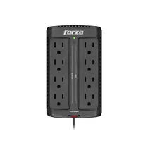 Estabilizador de Energia Forza FVR-902 8 Saídas 220V - Preto