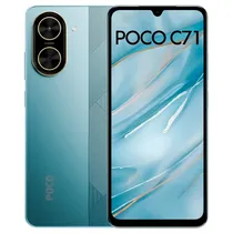 Smartphone Xiaomi Poco C71 64GB 4GB Ram DS - Blue Global
