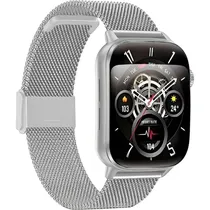 Relogio Smart G-Tide Watch Kit S6 Pro Silver + Ambos Perf