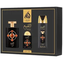 Kit Perfume Unisex Lattafa Pride Ai Qiam Gold Edp 100ML + Perfume 20ML + Desodorante