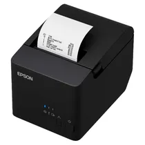 Impressora Térmica Epson TM-T20IVL-001 - USB/Serial - 80 MM - Bivolt - Preto