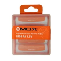 Pilha Alkalina Mox LR06 - AA - 4 PCS