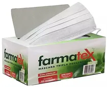 Máscara Tripla Descartavel Farmatex (Vendido Por Unidade)