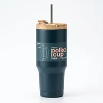 Terrano Vaso Termico Polkacup 1183ML Azul