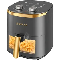 Fritadeira Elétrica Air Fryer Qylar Frylux QY-0612 - 1400W - 6L - 220V 50/60HZ - Dourado