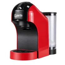 Cafetera Multicaps 3EN1 Quanta QTCMC50 Pure Flavour 220V Rojo
