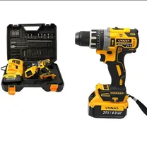 Kit Herramienta Taladro Sate A-TK885 21V Electrico Yellow