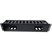F. Rack Acceso Organizador de Cables 12 Vias 1U-2U JZ-6010