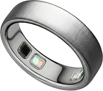 Anel Inteligente Smart Oura Ring 5 Bluetooth Tamanho 12 - Brushed Silver (Caixa Feia)