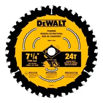 Disco Dewalt 7 1/4" DWDWA171424 – 7 1/4"
