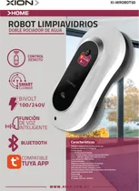 Aspiradora Xion Limpiavidrios Wifi XI-WROBOT50A 3500PA/App Tuya/Bivolt
