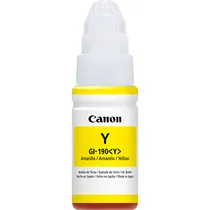 Frasco de Tinta Canon GI-190 para Impressoras Canon Pixma - Amarelo 70ML