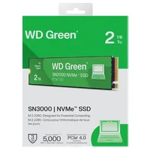 SSD M.2 Nvme WD Green SN3000 2TB PCI-Exp 4.0 2280 - WDS200T4G0E