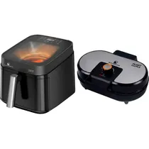 Kit de Fritadeira Airfry Electrobras EBAF-70-TV 220V + Waffle.. EBWF-02 220V