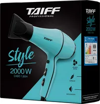 Secador Taiff Tiffany Style Turquesa 2000W/220V