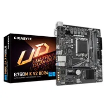 Placa Mãe Gigabyte B760M K V2 DDR4 Socket LGA 1700 Chipset Intel B760 Micro ATX