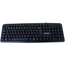 Teclado Satellite AK-910 USB Português - Preto