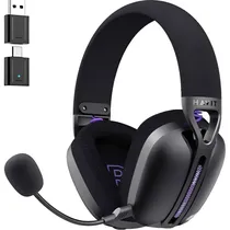 Fone de Ouvido Havit FUXI-H3 Plus Five - Preto/Roxo