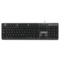 Teclado FTX K87 Espanhol USB Preto/Cinza 128694