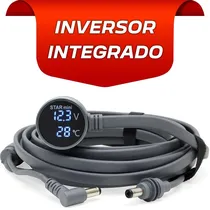 Adaptador Veicular 12V-24V com Inversor e Cabo de 5M - Star Lighter