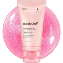 Máscara Facial Noturna Medicube PDRN Pink Caffeine Wrapping - 75ML