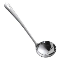 Colher de Inox Grande 30 CM - Ideal para Molhos e Sopas