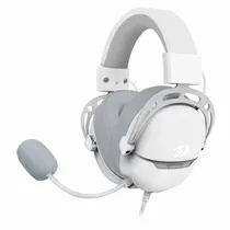 Headset Gamer Redragon Aurora H376WG USB - Branco
