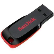 Pen Drive 64GB Sandisk Z50 Negro/Rojo