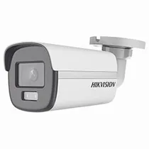 Câmera de Segurança Hikvision DS-2CE10DF0T-PF Color Vu Outdoor / 1080P - Branco