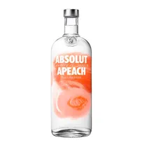 Vodka Absolut Pêssego Garrafa 1 Litro