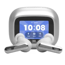 Auricular JBL Live Beam 4 IP55 Bluetooth - Plateado