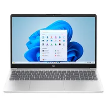 Notebook HP 15-FD0335NR, Intel Core i5-1334U 1.30HZ (4.60GHZ), 12GB Ram, 512GB SSD, Tela 15.6" Touch Full HD (1920 X 1080)Ips, Windows 11 Home, Inglês, Prata