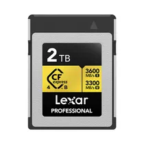 Cartão de Memória Lexar 2 TB 3600-3300 Cfexpress Tipo B