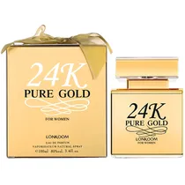 Perfume Lonkoom 24K Pure Gold Edp - Feminino 100ML