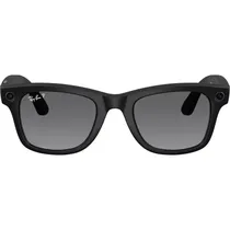 Óculos Ray-Ban Meta Wayfarer com Lentes RW4012 - Preto Fosco/Grafite Degradê