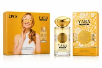 Perfume Femenino Luca Yara Yellow 50ML Edp Set 2 Piezas