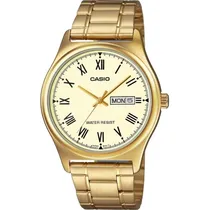 Relógio Casio MTP-V006G-9BUDF Analógico Masculino - Dourado